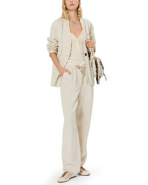 Isabel Marant Pantalone Sharony - Natural