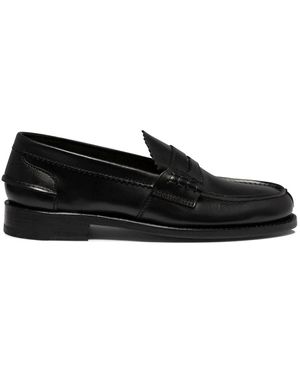 Saxone Of Scotland "Arran" Loafers - Black