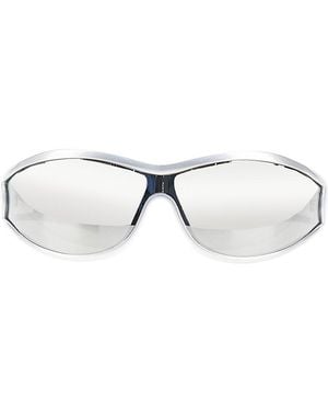 FACE HIDE Bullet Sunglasses - Metallic