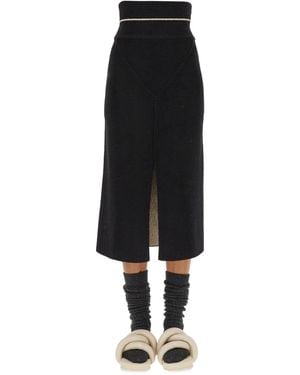 Moncler Genius Gonna Midi 2 Moncler 1952 - Black