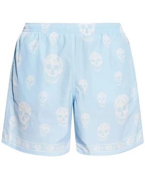 McQueen Sw Classic Skull - Blue