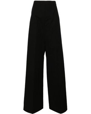パンツ SPORTMAX ASIAGO - Cotton mini flare trousers Sportmax Asiago Cotton Mini Flare Trousers in Black for Men