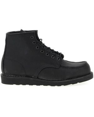 Red Wing Shoes 'Classic Moc' Ankle Boots - Black