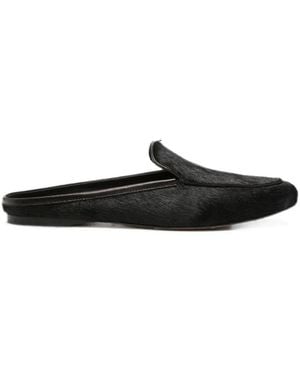 forte_forte Ponyskin Loafers - White