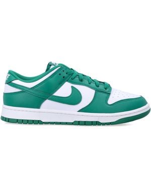 Nike Dunk Low Retro Sneakers - Green