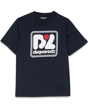 DSquared² Slouch Fit T-Shirt - Blue