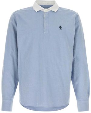 Prada Powder Oxford Shirt - Blue