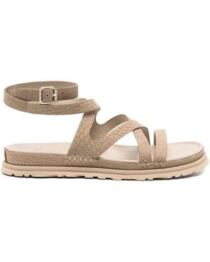 UGG W Goldengaze Embossed Ankle Wrap - Natural