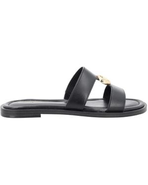 MICHAEL Michael Kors Leather Sandals - Black