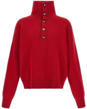 Ami Paris 'Ami De Cœur' Jumper - Red