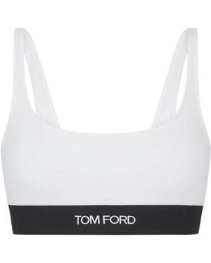Tom Ford Designer Modal Bralette - White