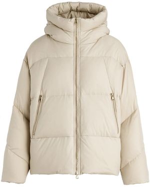 Tatras Hooded Padded Coat - Natural