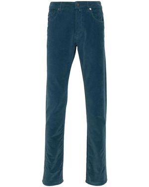 Incotex 5 Pocket Stretch Vintage - Blue