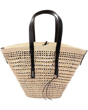 Loewe Biza 'Braid' Medium Basket Bag - Natural