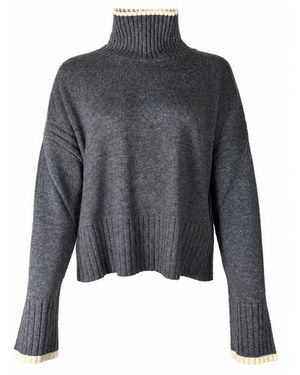 Pinko Wool Cashmere Jumper - Grey