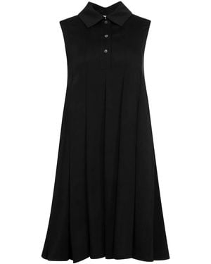 Loewe Trapeze Short Dress - Black