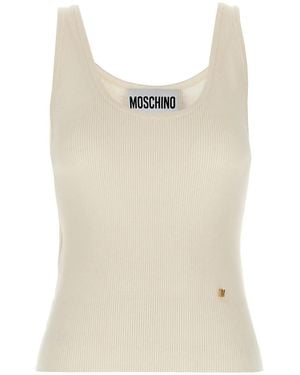 Moschino Knit Top - Natural