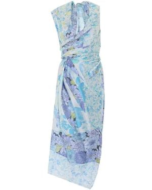 Maison Margiela Light Wallet Dress - Blue