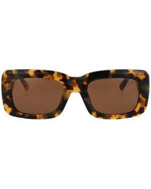 The Attico T Acetate Sunglasses - Brown