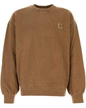 Carhartt Crew Neck Sweatshirt - Brown