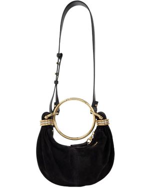 Chloé Mini Bracelet Hobo Bag - Black