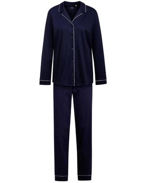 CALIDA Cotton Pajamas - Blue