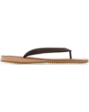 Miu Miu Ciabatte - Brown