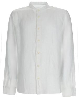 120% Lino Linen Shirt - White