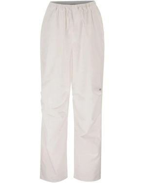 Autry Technical Fabric Track Trousers With Logo - White