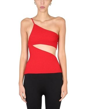 ANDREADAMO Andreadamo One-Piece Top - Red