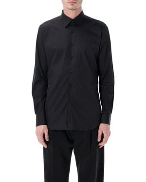 Xacus Stretch Cotton Classic Shirt - Blue