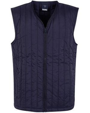 Rains "T1 Banja Liner" Jacket - Blue