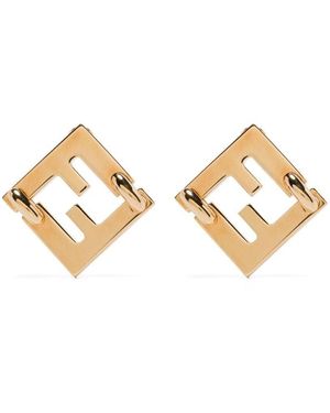 Fendi Forever Earrings - Metallic