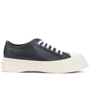 Marni Pablo Calf Leather Sneakers - Blue