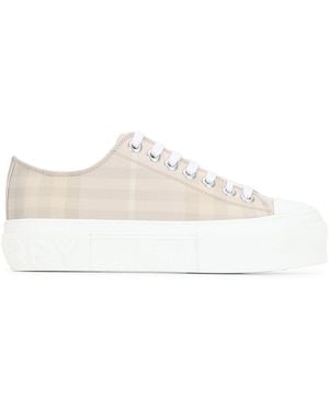 Burberry Lf Trn Jack L Chk - White