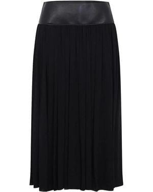 Alaïa Alaia Belt Midi Skirt - Black
