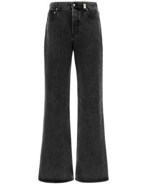 McQueen Low Rise Baggy Jean - Black