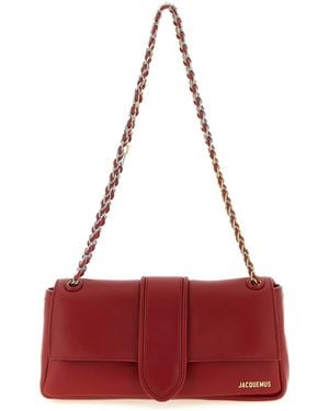 Jacquemus 'Le Bambino Chaîne' Shoulder Bag - Red