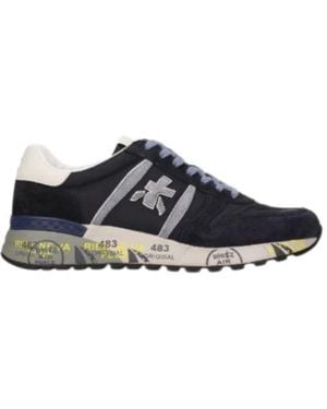 Premiata Rubber Fabric Shoes - Blue