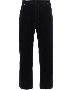 Prada Velvet Pants - Blue