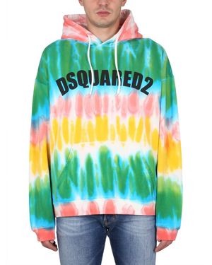 DSquared² Sweatshirt With Logo - Green