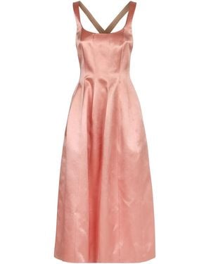 Philosophy Di Lorenzo Serafini Cross Back Dress - Pink