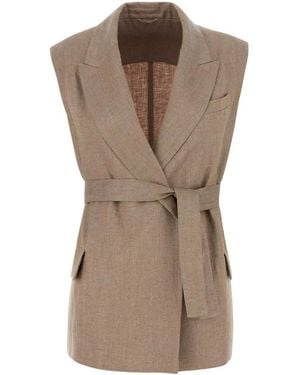 Brunello Cucinelli Vest - Brown
