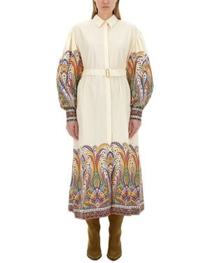 Etro Chemisier Dress - Natural