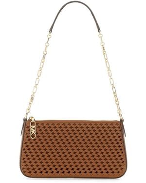 MICHAEL Michael Kors Empire With Logo Pouch - Brown