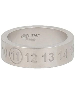 Maison Margiela Brass Ring - White