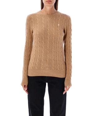 Polo Ralph Lauren Wool Blend Jumper - Natural