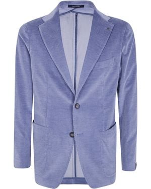 Tagliatore "Montecarlo" Single Breasted Jacket - Blue