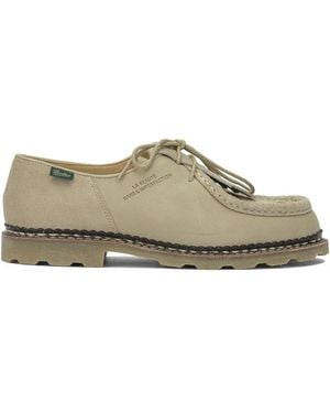 Paraboot Leather Lace-Up Shoes - Gray