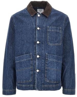Wax London Healey Denim Jacket - Blue